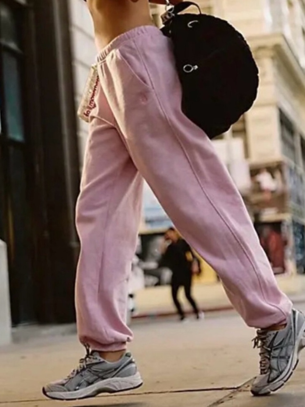 Free People Movement For The Win Joggers Candy Pink Heather Small